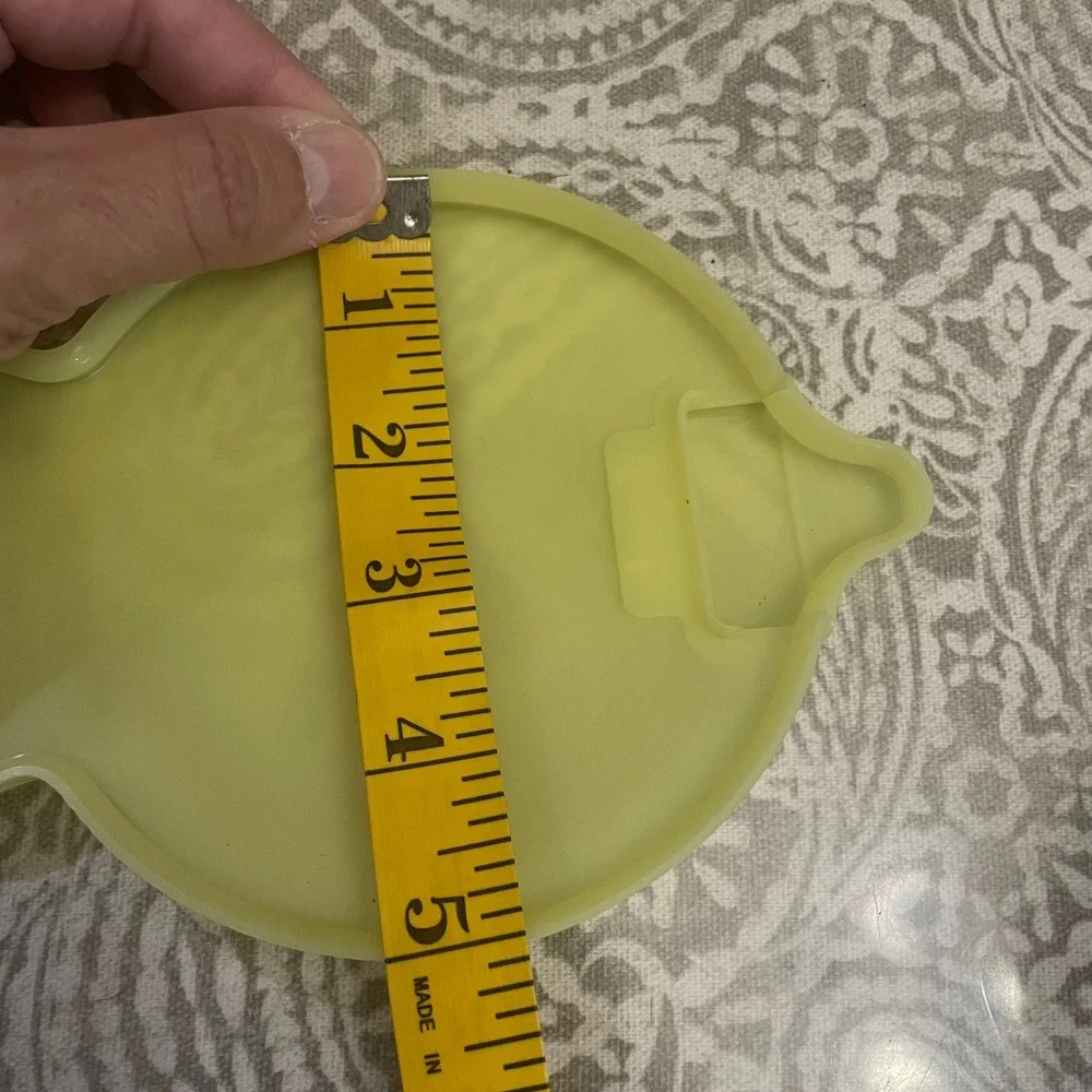 Vintage Tupperware Yellow sugar Replacement Lid 628-5 Flip Top Spout Cover
